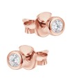 Round Shaped Silver Stud Earring STS-7105
